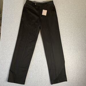 Mens Northern Comfort Black Chino Dress Pants 32x34 NWT!